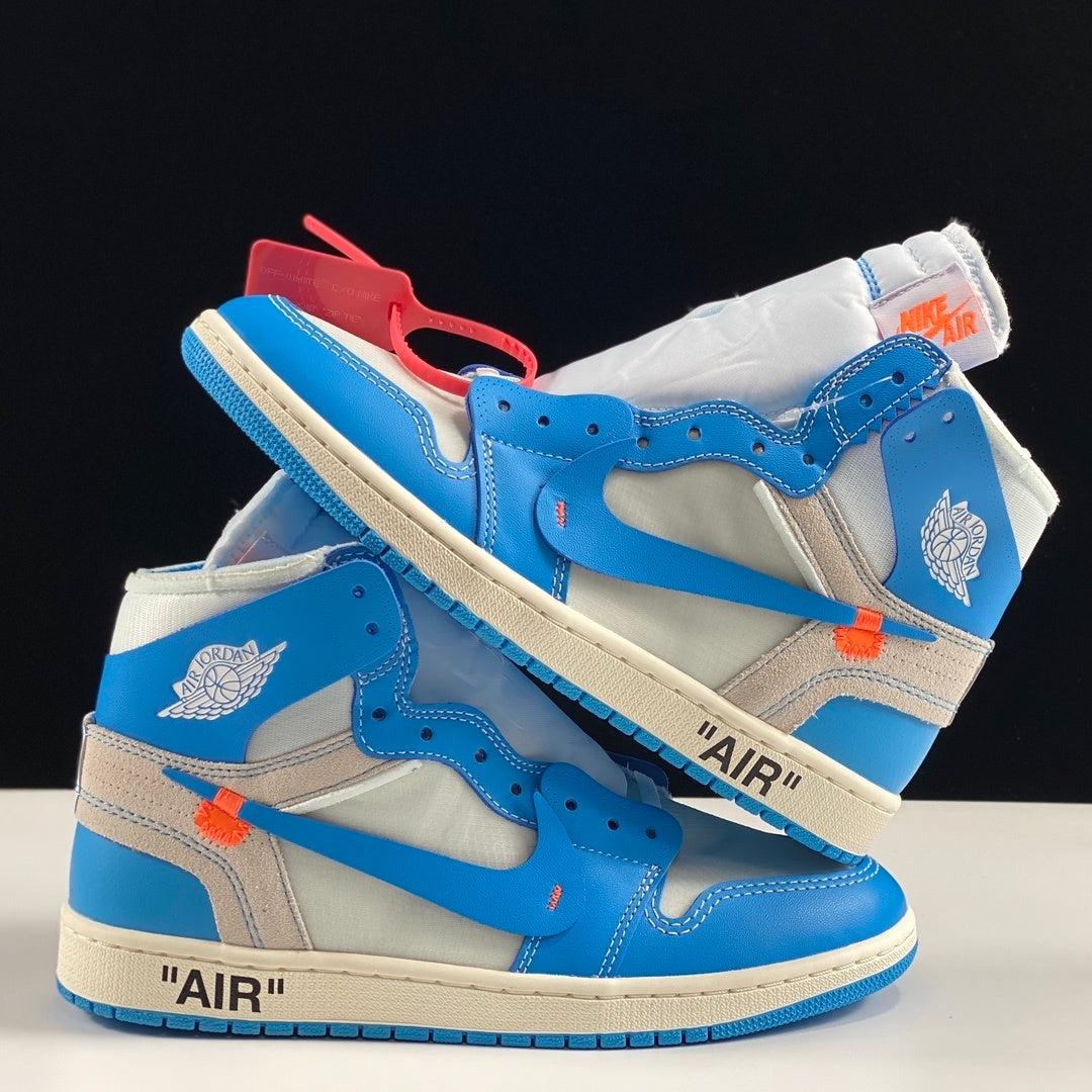 Air Jordan 1 Retro High x OFF-WHITE "University Blue"