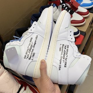 Air Jordan 1 Retro High x OFF-WHITE "White"