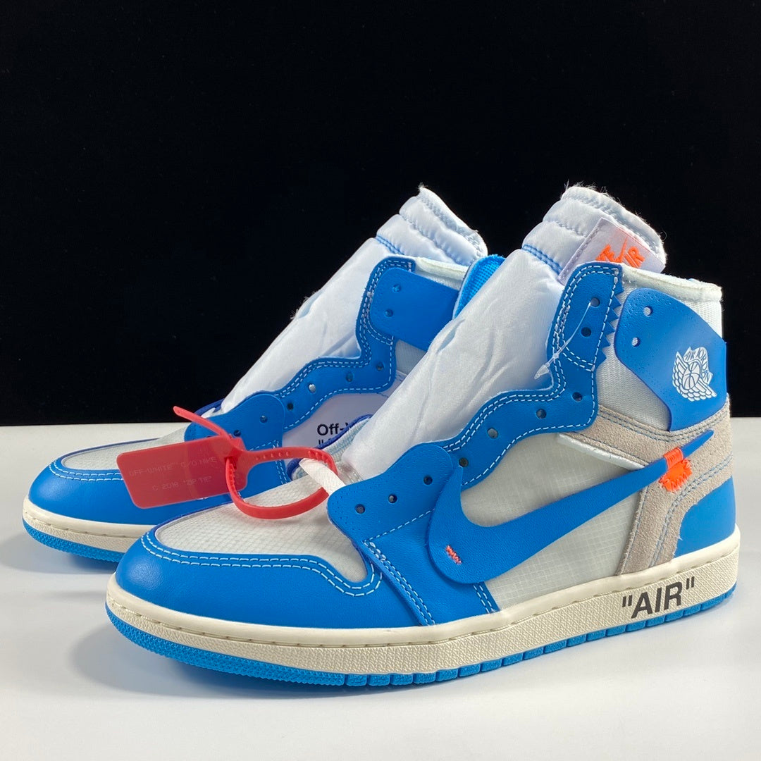 Air Jordan 1 Retro High x OFF-WHITE "University Blue"