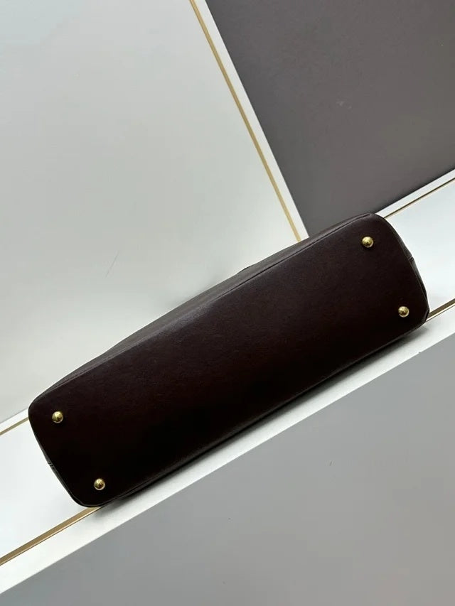 Miu Miu Aventure nappa leather large bag