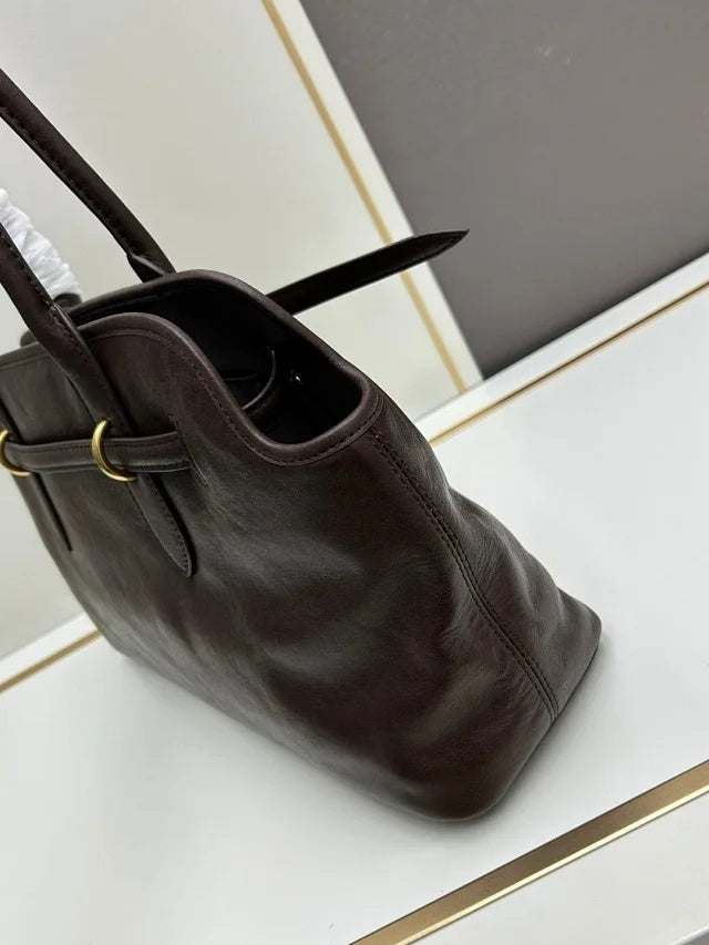 Miu Miu Aventure nappa leather large bag