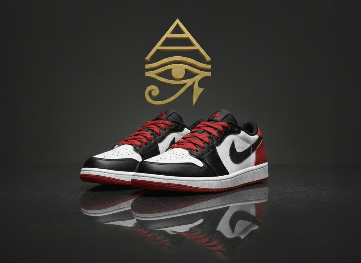 Air Jordan 1 Retro Low OG "Black Toe"