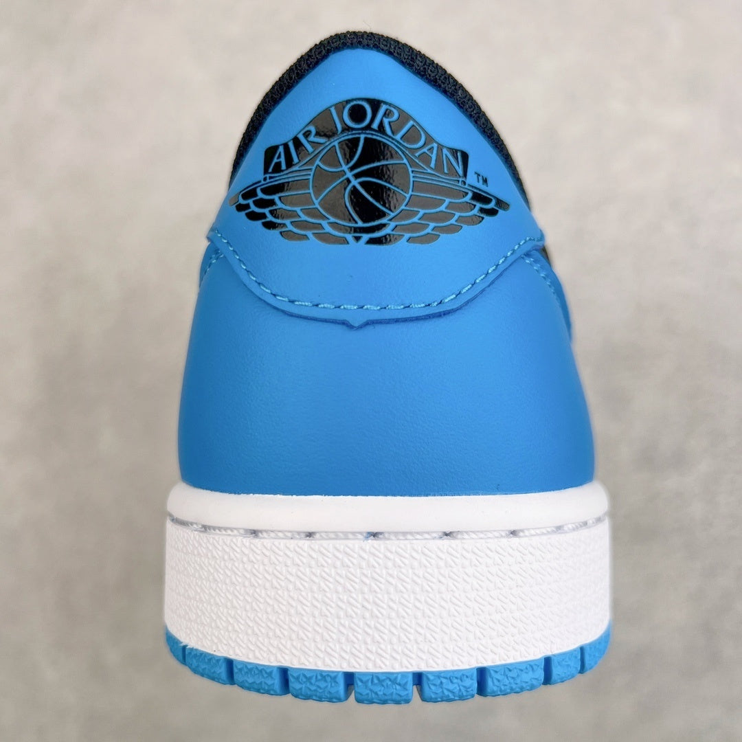Air Jordan 1 Retro Low OG "Black Dark Powder Blue" (UNC)