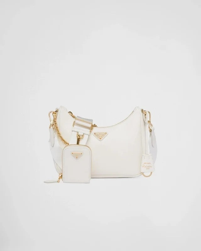 Prada Re-Edition 2005 Nylon Bag White