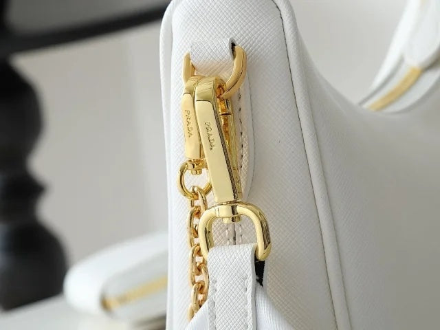 Prada Re-Edition 2005 Nylon Bag White
