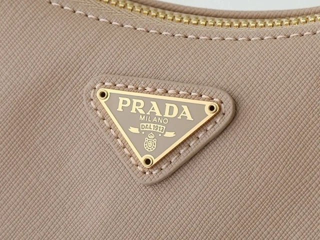 Prada Re-Edition 2005 Nylon Bag Cameo Beige